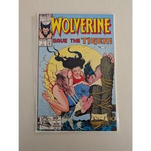 Wolverine Comic Book - Save The Tiger! Issue #1